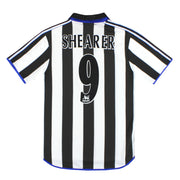 1999-00 Newcastle adidas Heimtrikot Shearer #9 *Neuwertig* L