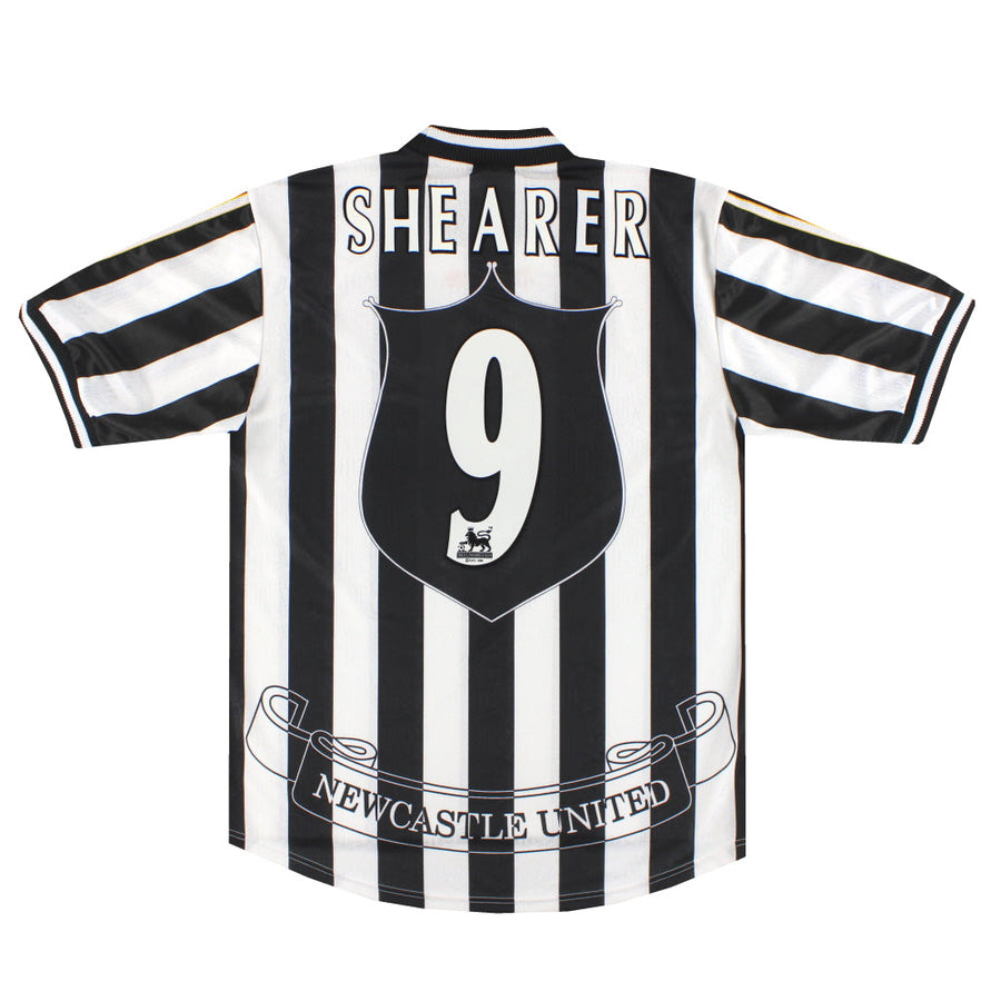 1997-99 Newcastle adidas Heimtrikot Shearer #9 *Neuwertig* L