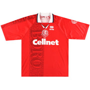 1997 Middlesbrough Errea 'F.A. Cup Finalists' Heimtrikot *Neuwertig* XXL