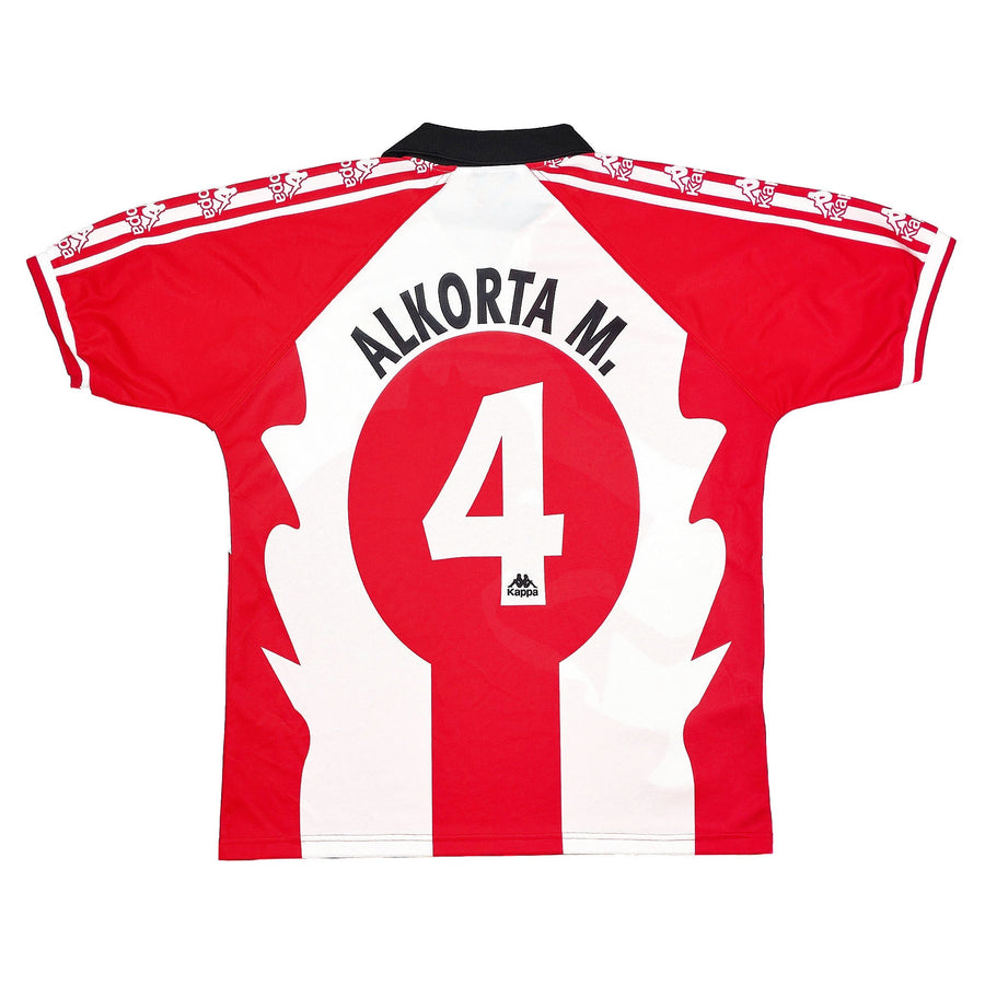 1997/98 Athletic Bilbao Alkorta M #4 *Player Issue* Heimtrikot (XL) Kappa