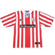 1997/98 Stoke City *BNWT* Heimtrikot (L) Asics