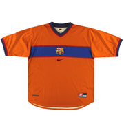 1998-00 Barcelona Nike Auswärtstrikot XXL