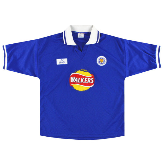 1998-00 Leicester Fox Leisure Home Shirt XL