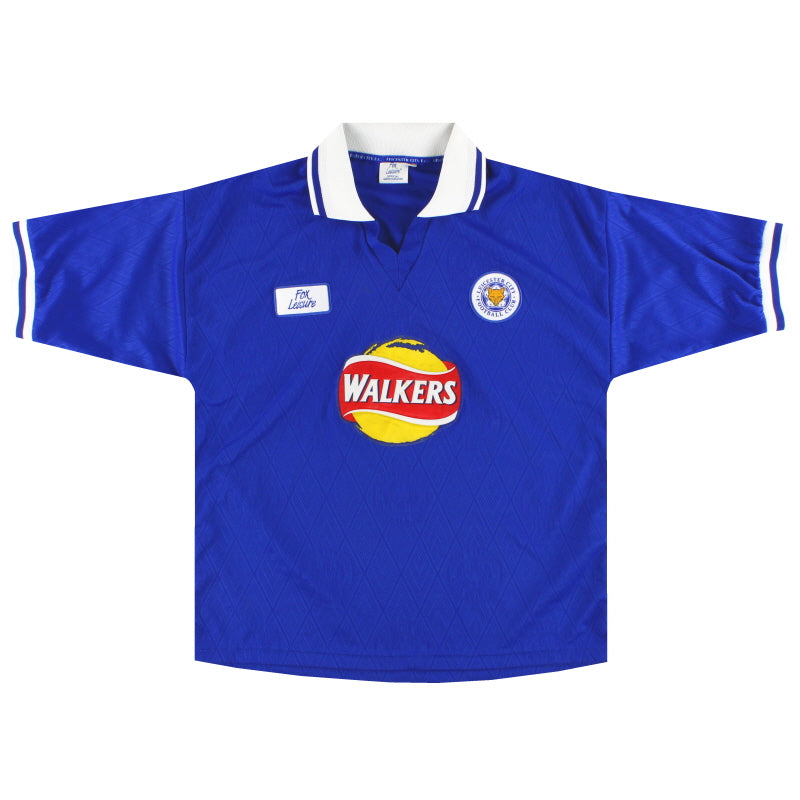 1998-00 Leicester Fox Leisure Heim Trikot XL