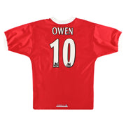 1998-00 Liverpool Reebok Heimtrikot Owen #10 XL