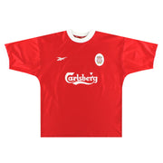 1998-00 Liverpool Reebok Heimtrikot S