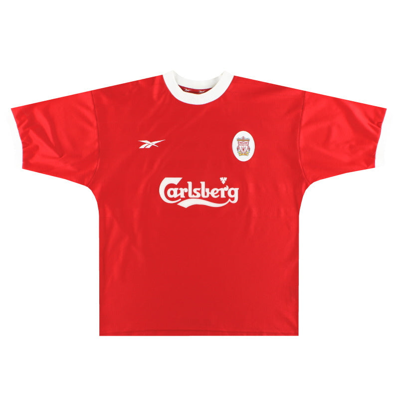 1998-00 Liverpool Reebok Heimtrikot S