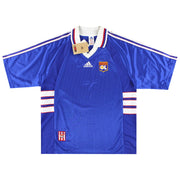 1998-00 Lyon adidas Auswärtstrikot *mit Etiketten* XL