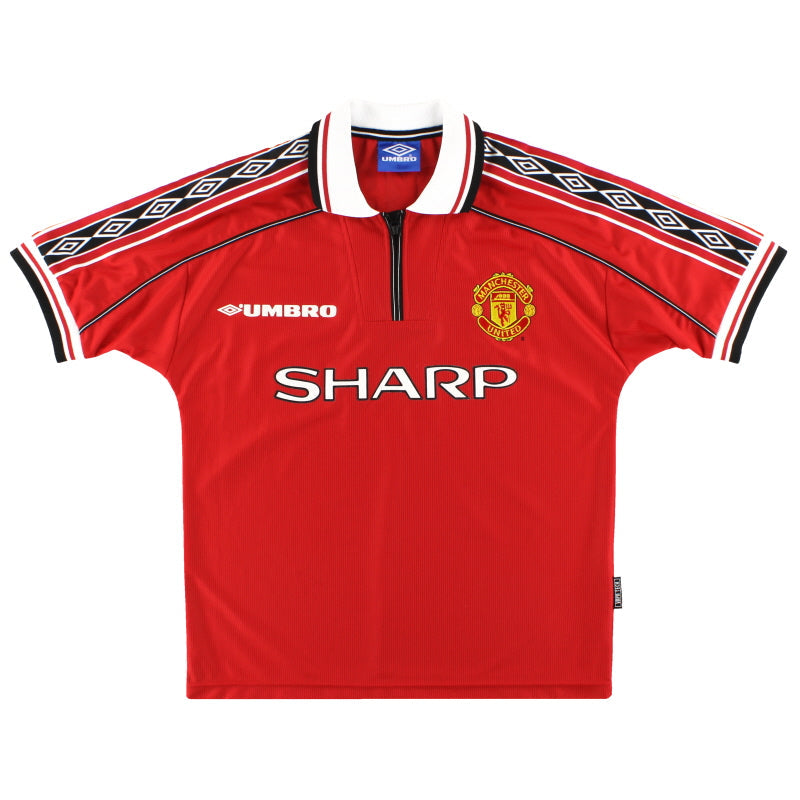 1998-00 Manchester United Umbro Heimtrikot Y