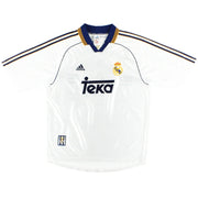 1998-00 Real Madrid adidas Heimtrikot L