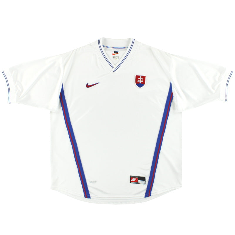 1998-00 Slowakei Nike Heimtrikot XXL