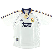 1998-00 Real Madrid adidas Heimtrikot *mit Etiketten* M