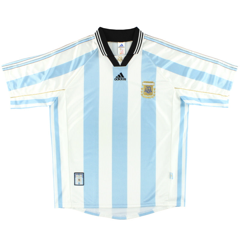 1998-99 Argentinien adidas Heimtrikot M