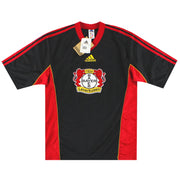 1998-99 Bayer Leverkusen adidas Trainingsshirt *mit Etikett* S