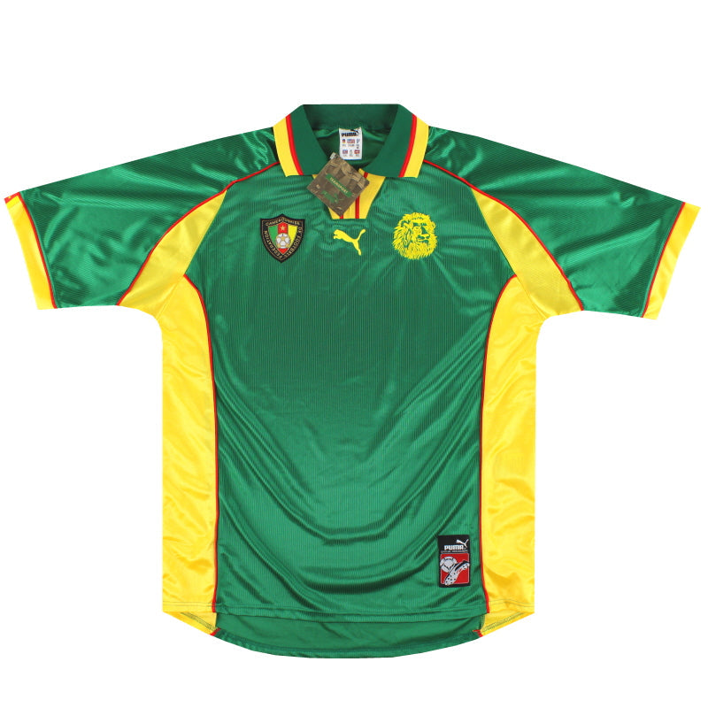 1998-99 Kamerun Puma Heimtrikot *m/Etiketten* XXL