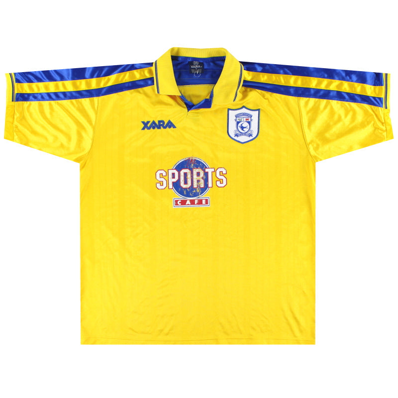 1998-99 Cardiff Xara Auswärtstrikot XL