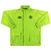 1998-99 Celtic Umbro Kapuzen-Regenjacke L