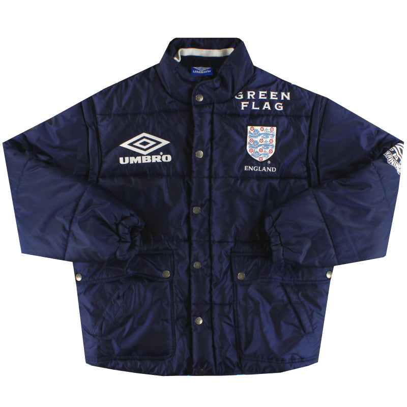1998-99 England Umbro Bubble Jacket *Wie Neu* M