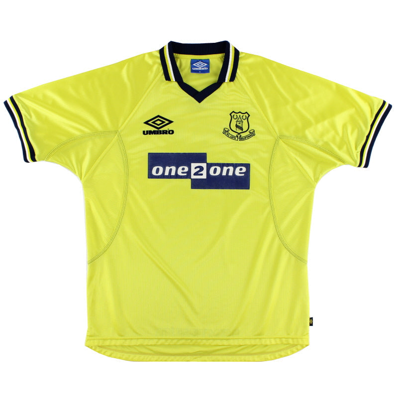 1998-99 Everton Umbro Drittes Trikot XXL