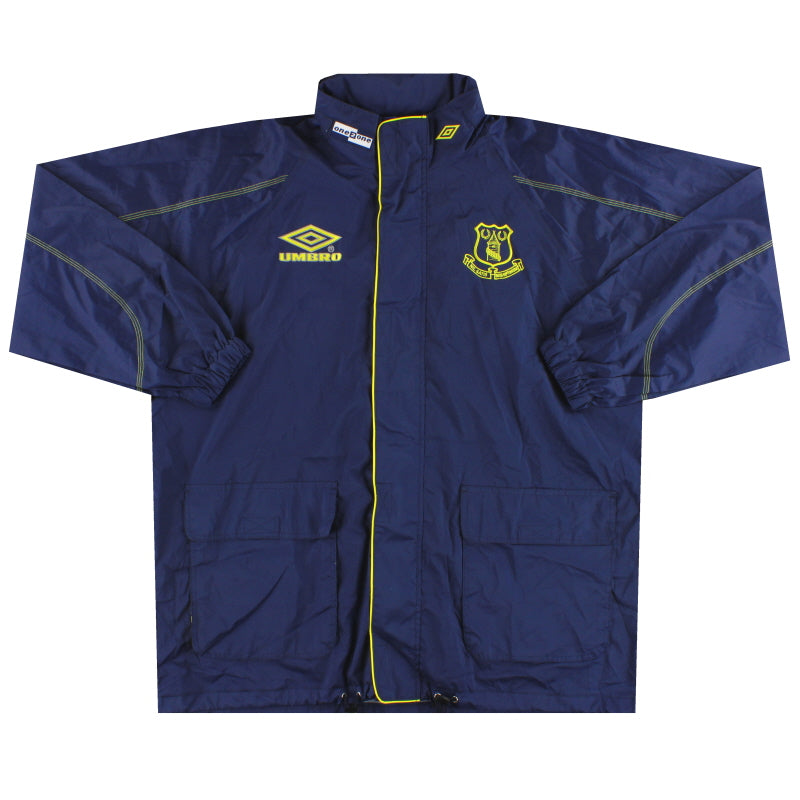 1998-99 Everton Umbro Leichte Kapuzenjacke *Neuwertig* XXL