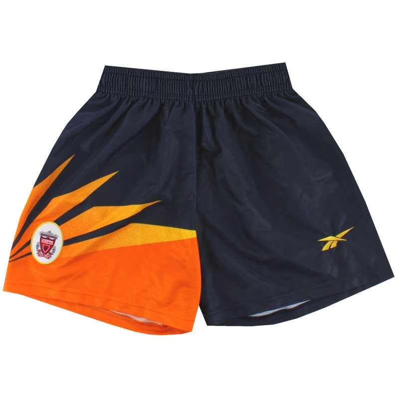 1998-99 Liverpool Reebok Torwart-Shorts S