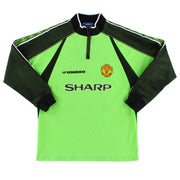 1998-99 Manchester United Umbro Torwart-Trikot Y