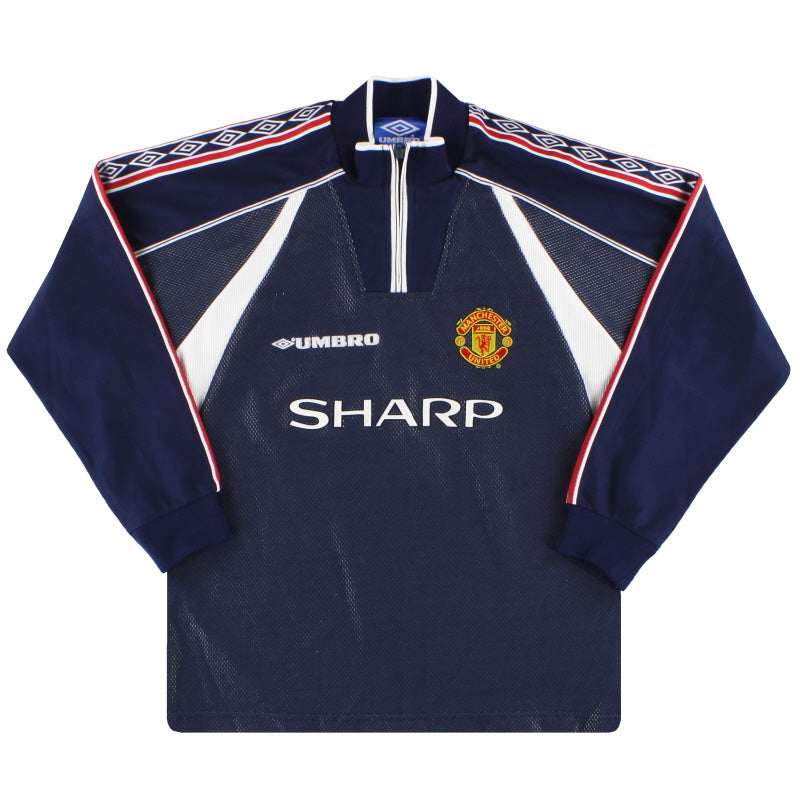 1998-99 Manchester United Umbro Torwarttrikot Y