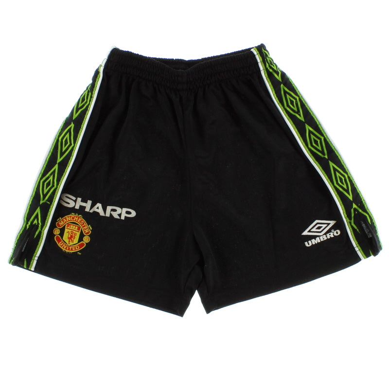 1998-99 Manchester United Umbro Dritte Shorts Y