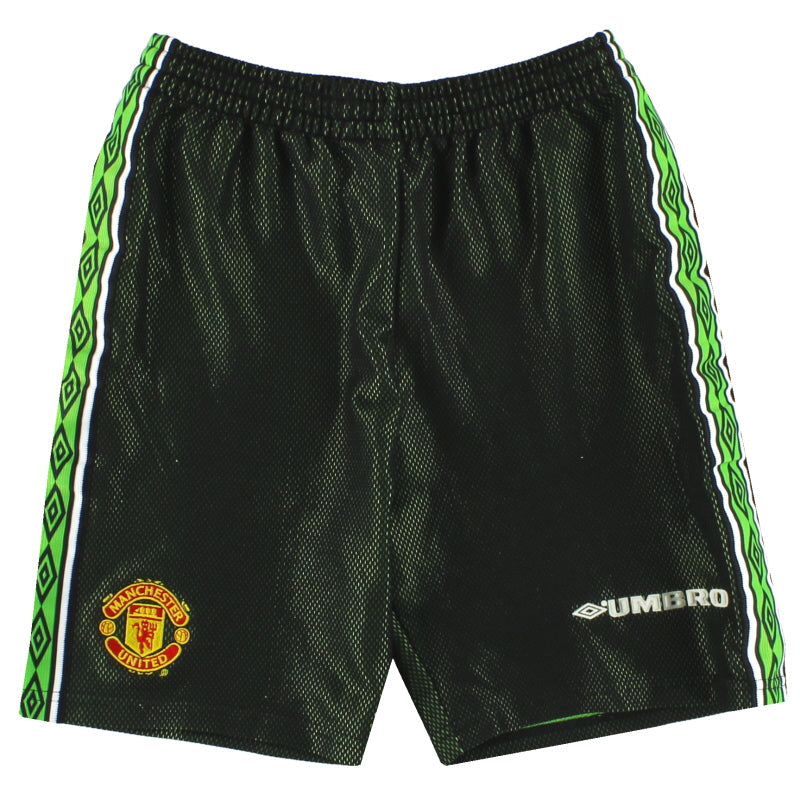 1998-99 Manchester United Umbro Torwart-Shorts J