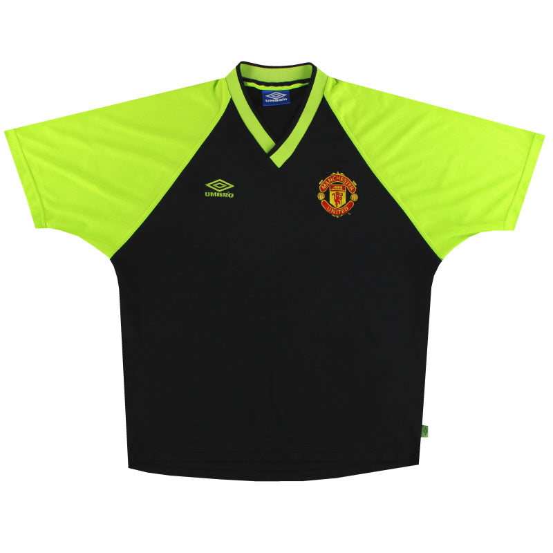 1998-99 Manchester United Umbro Trainingsshirt XXL