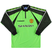 1998-99 Manchester United Umbro Torwart-Trikot M