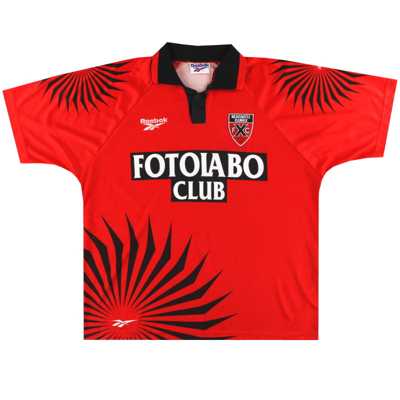 1998-99 Neuchatel Xamax Reebok Heimtrikot XL
