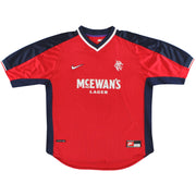 1998-99 Rangers Nike Auswärtstrikot M
