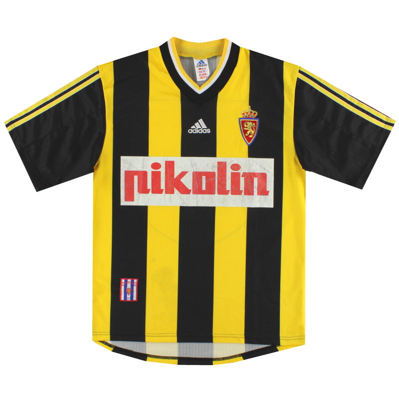 1998-99 Real Saragossa adidas Auswärtstrikot M