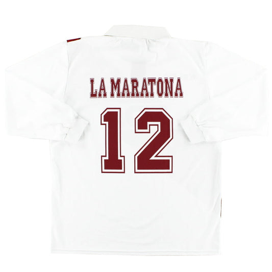 1998-99 Torino Player Issue Signed Away Shirt #12 L/S XL