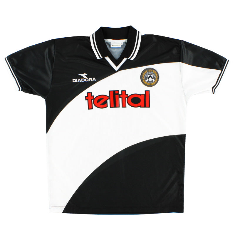 1998-99 Udinese Diadora European Heimtrikot *Neuwertig* M