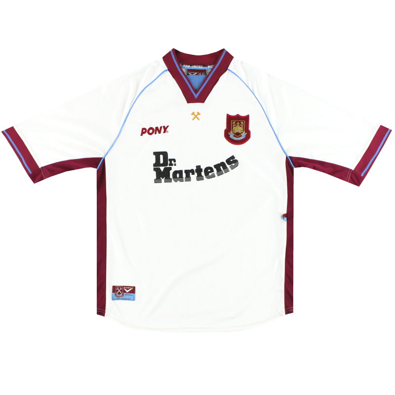 1998-99 West Ham Fila Auswärtstrikot M