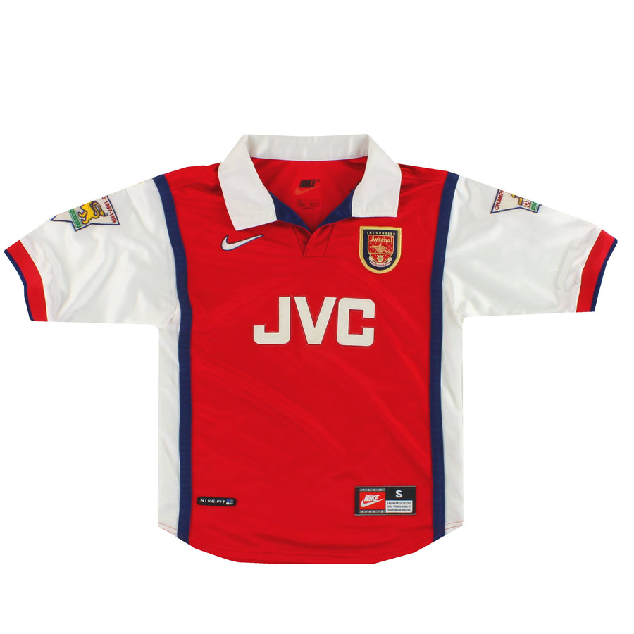 1998-99 Arsenal Nike Heimtrikot Gr. Jungen S