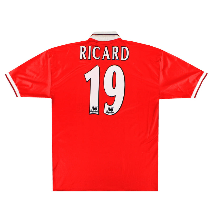 1998-99 Middlesbrough Errea Heimtrikot Ricard #19 XL