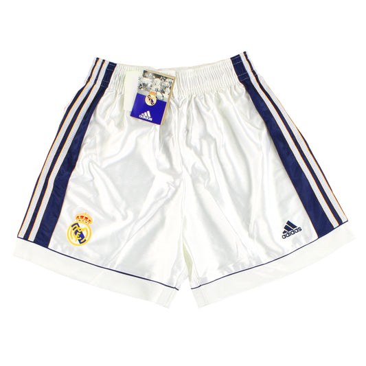 1998-99 Real Madrid adidas Home Shorts *w/tags* M