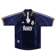 1998-99 Real Madrid adidas Auswärtstrikot *mit Etiketten* M