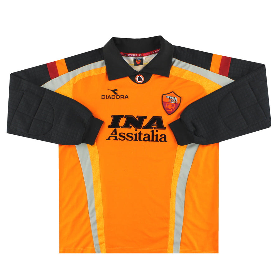 1998-99 Roma Diadora Torwarttrikot XL