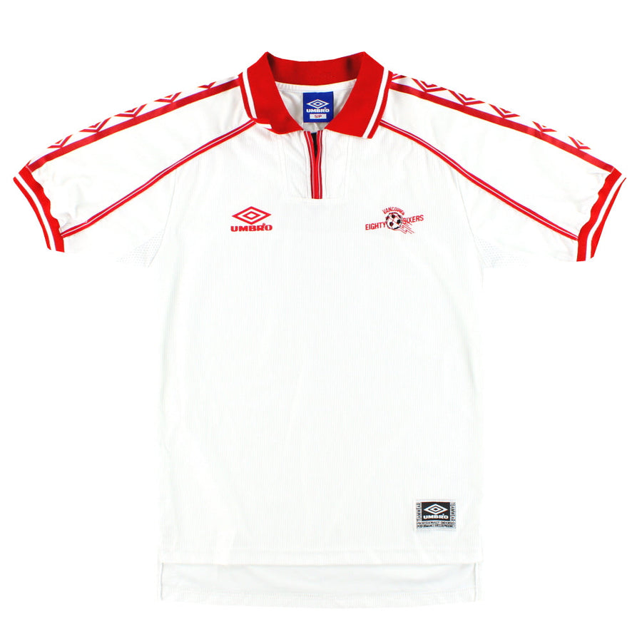 1998-99 Vancouver 86ers Umbro Auswärtstrikot S