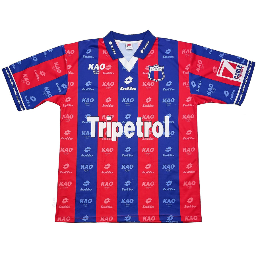 1998 Deportivo Quito Heim Trikot (XL) Lotto