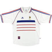 1998 Frankreich adidas Auswärtstrikot XL