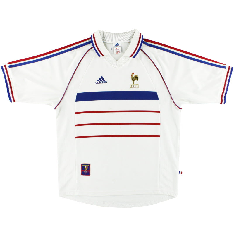 1998 Frankreich adidas Auswärtstrikot XL