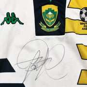 1998 Südafrika *Quinton Fortune signiertes* Heimtrikot (M) Kappa