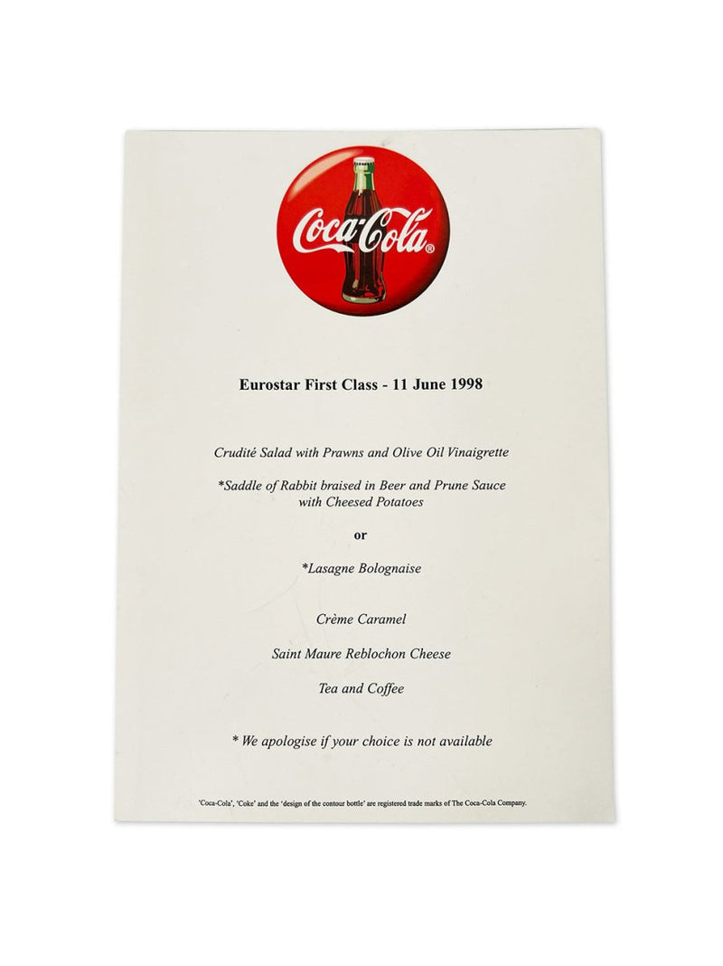 1998 World Cup Coca Cola Vip Goody Bag