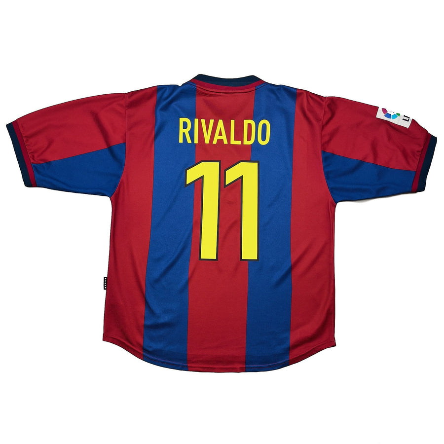 1998/00 Barcelona Rivaldo #11 Heimtrikot (M) Nike
