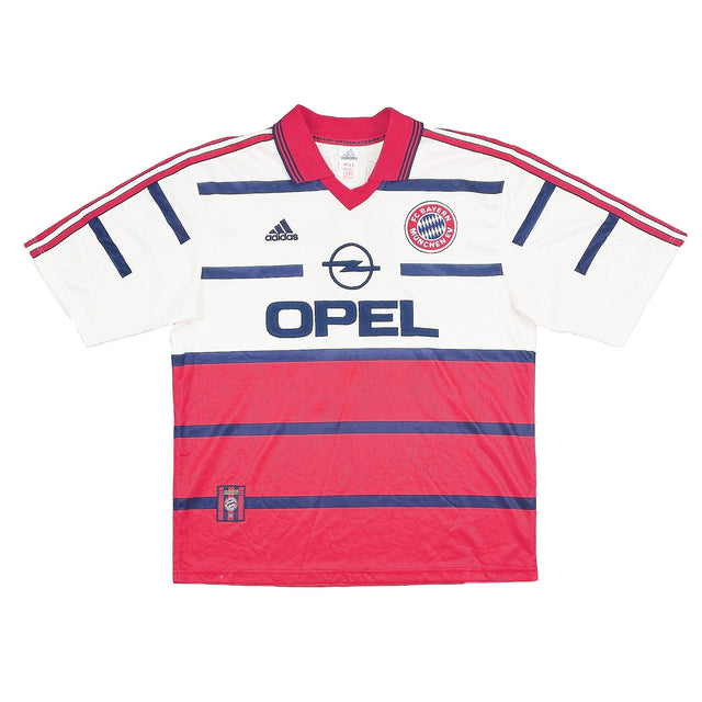 1998/00 BAYERN MUNICH EFFENBERG #11 AWAY SHIRT (L) ADIDAS